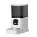 Smart Cat Feeder with Timed Remote Feeding, 6L Automatic Dog Food Dispenser, Pet Feeder with WiFi