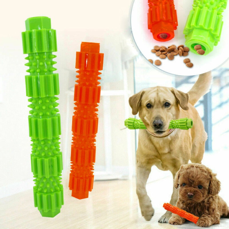Pet TPR Molar Sticks Dogs Food Leaking Toy Dog Chew Toy Elasticity Stick for Teeth Clean Dog Interactive Toys Pet Supplies