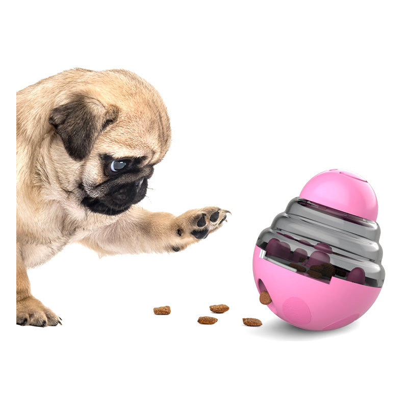 Dog Toy Leaking Food Ball Pet Supplies Tumbler Educational Slow Food Toy Ball