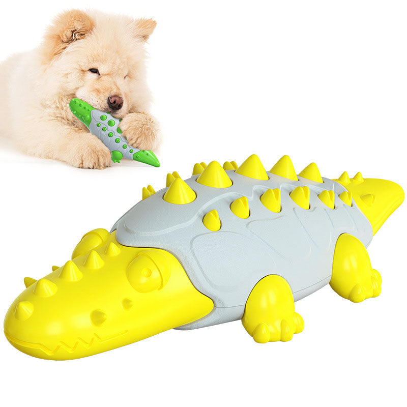 New Pet Supplies Missing Food Crocodile Bite Resistant Dog Molar Stick Dog Toy