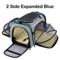 Pet Dog Expandable Carriers Backpack Portable Pet Cat Transport Bag Foldable Mesh Breathable Dog Cat Carriers Car Travel Bag